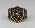 Brass Oxidized Ring