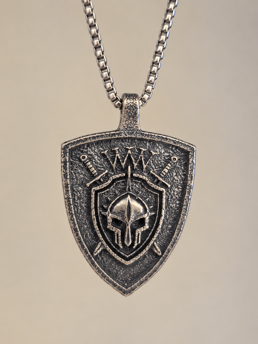 Sterling Silver Oxidized Pendant